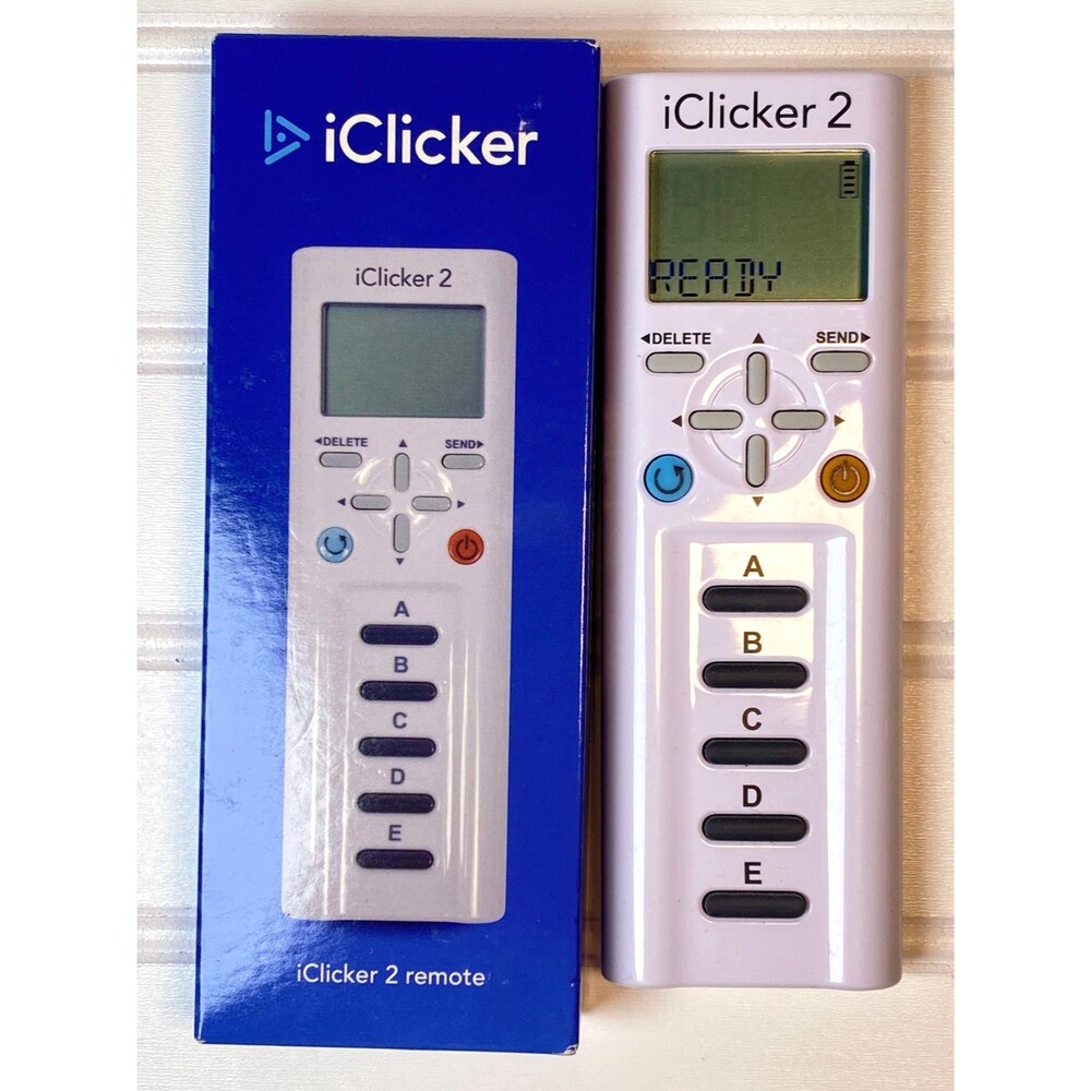 iClicker 2 College Student Remote Classroom Response Control Tested & Working